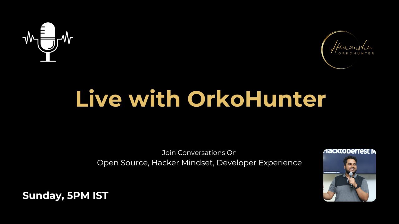 Economics of Open Source | Live with OrkoHunter #3