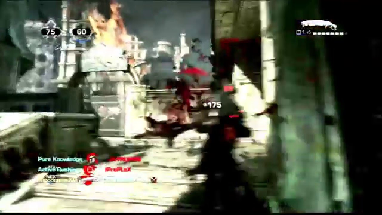 Pharisee NicodemusX0 and his SECOND Wall Bounce Gnasher/ Shotgun Montage Gears of War 3