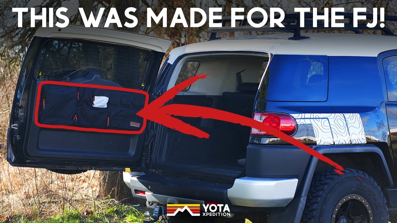 The Perfect FJ Cruiser Rear Door Storage