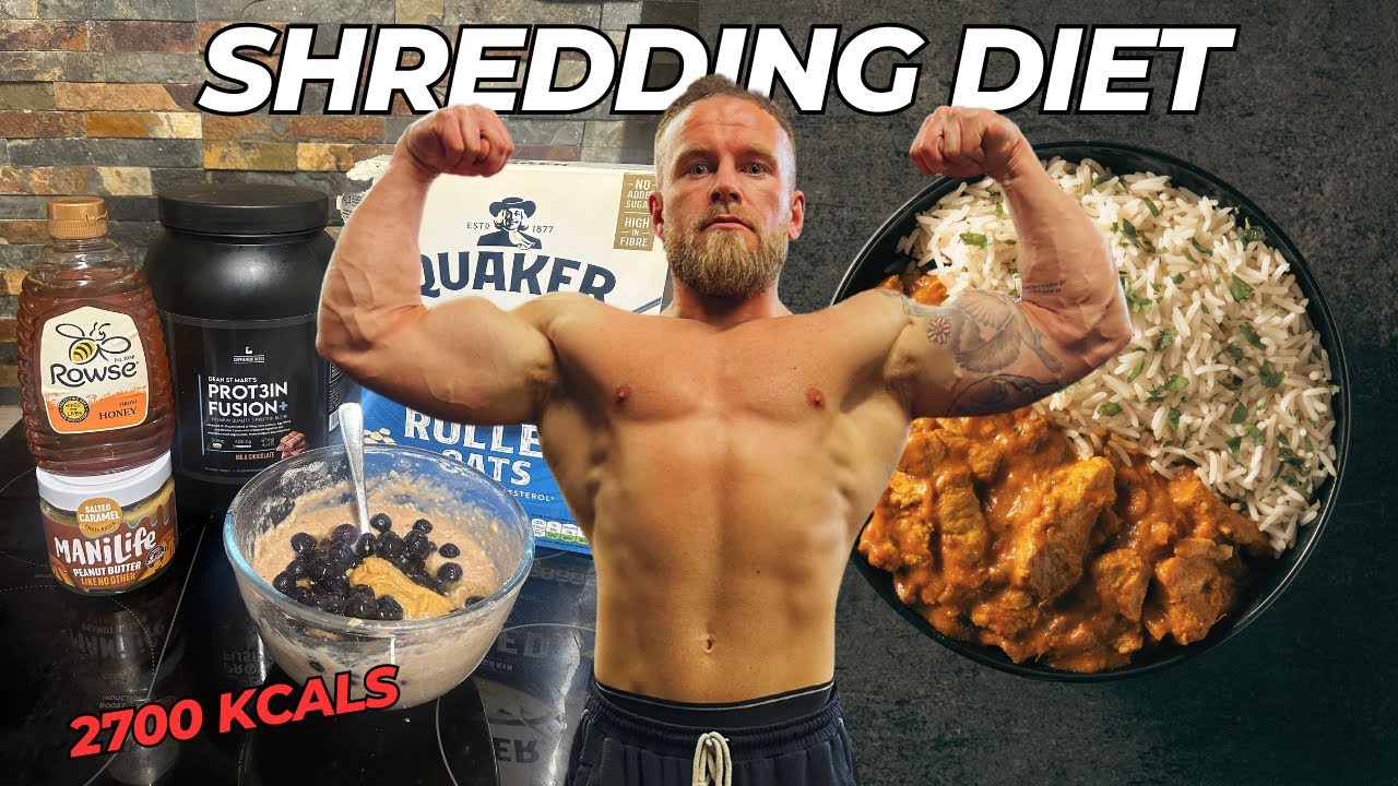 Shredded Meal Plan: A Full Day of Eating While Cutting