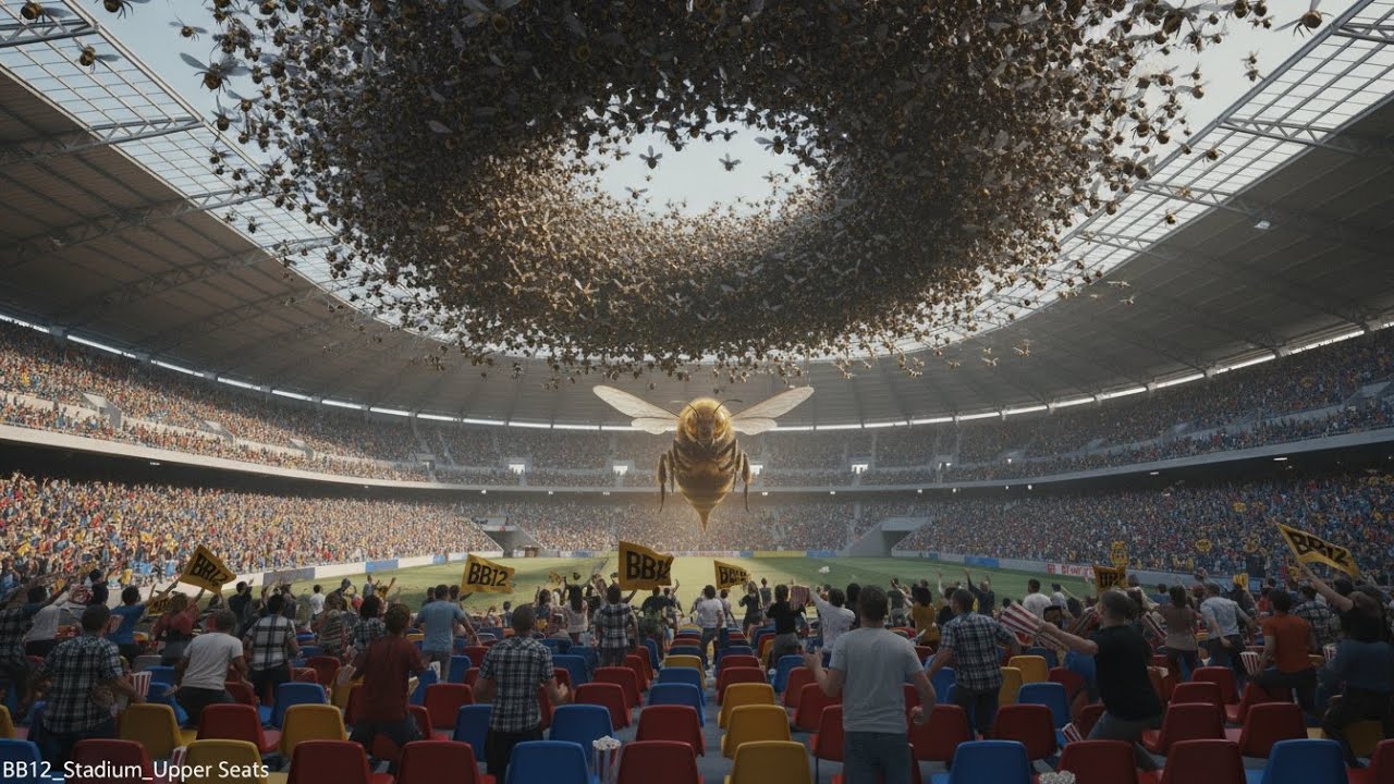 TITAN BEE SWARM – Black Day at the Stadium - Dinosaur World & the Pristine Wilderness