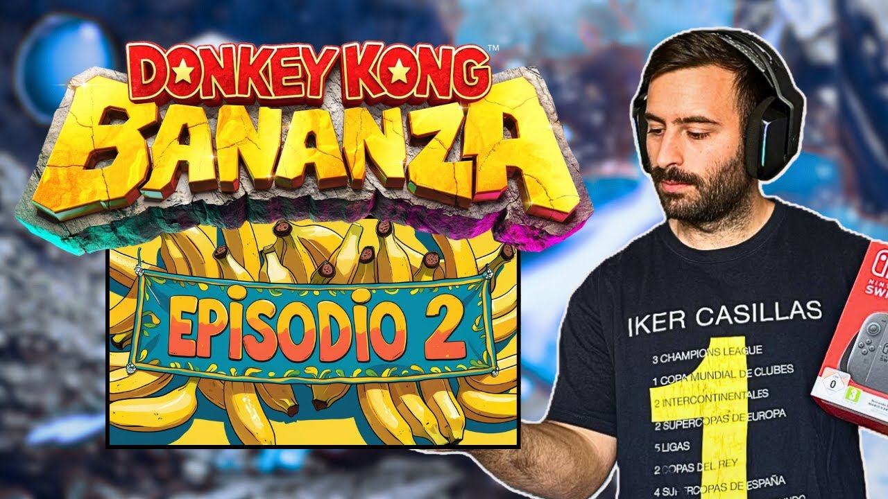 DONKEY KONG BANANZA - EPISODIO 2: El estrato de la laguna, mundo acuático y primera transformación