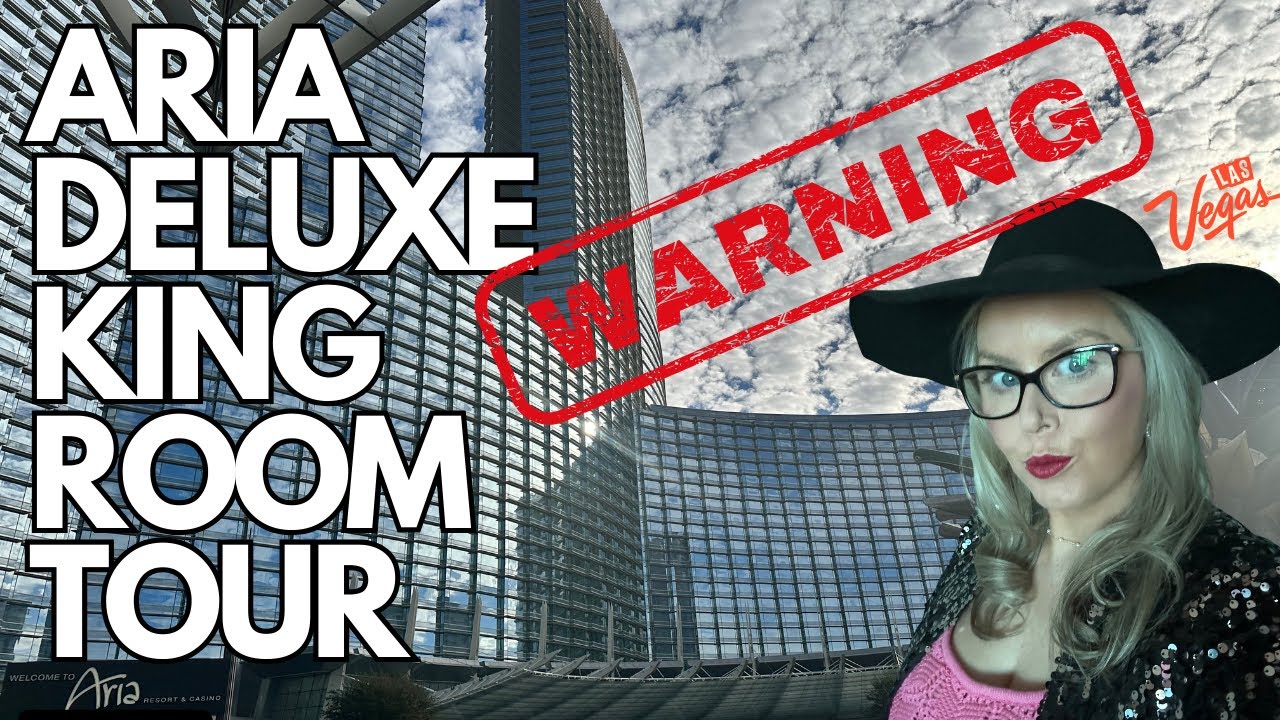 Aria Deluxe King Room Tour: WARNNG - Watch this before you book!