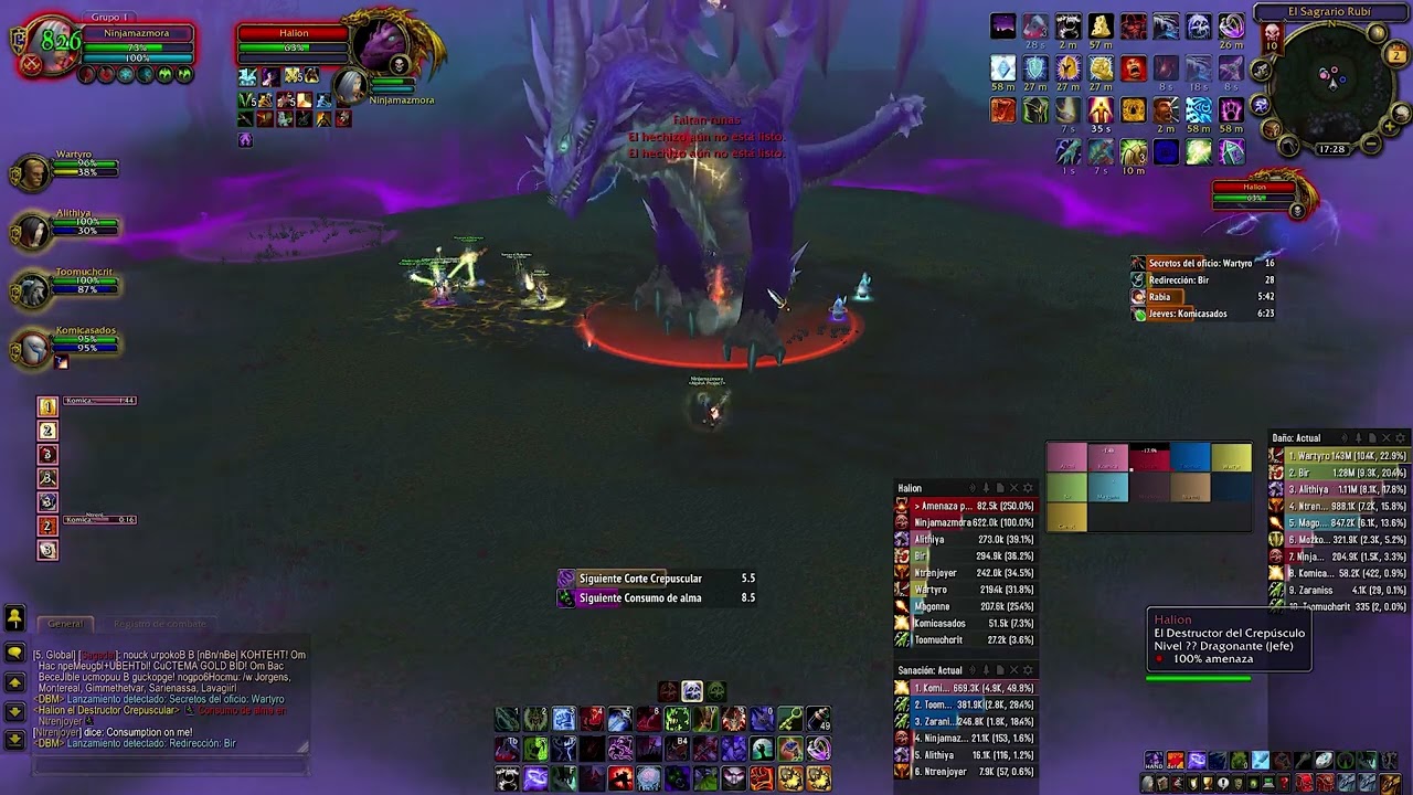 WARMANE LORDAERON RS10 HC, POV BDK TANK (IN) NINJAMAZMORA GAAA