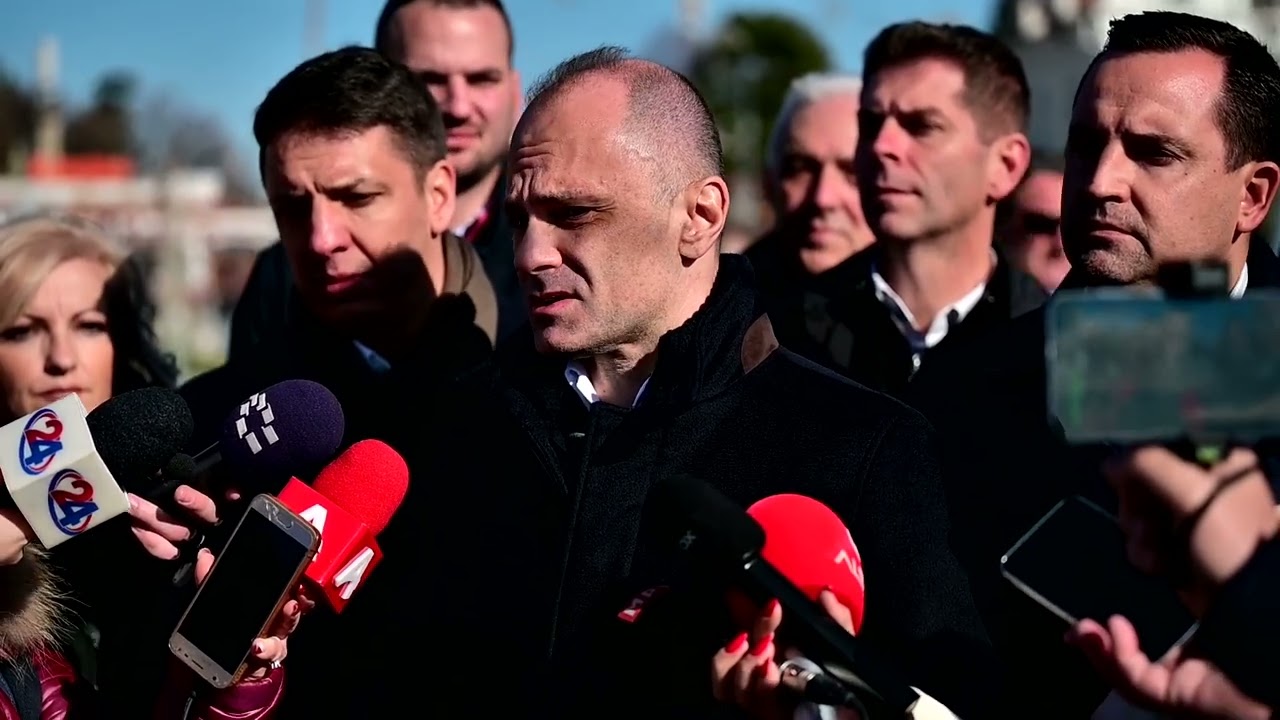 Одговори на новинарски прашања на претседателот на СДСМ, Венко Филипче, 19.01.2026