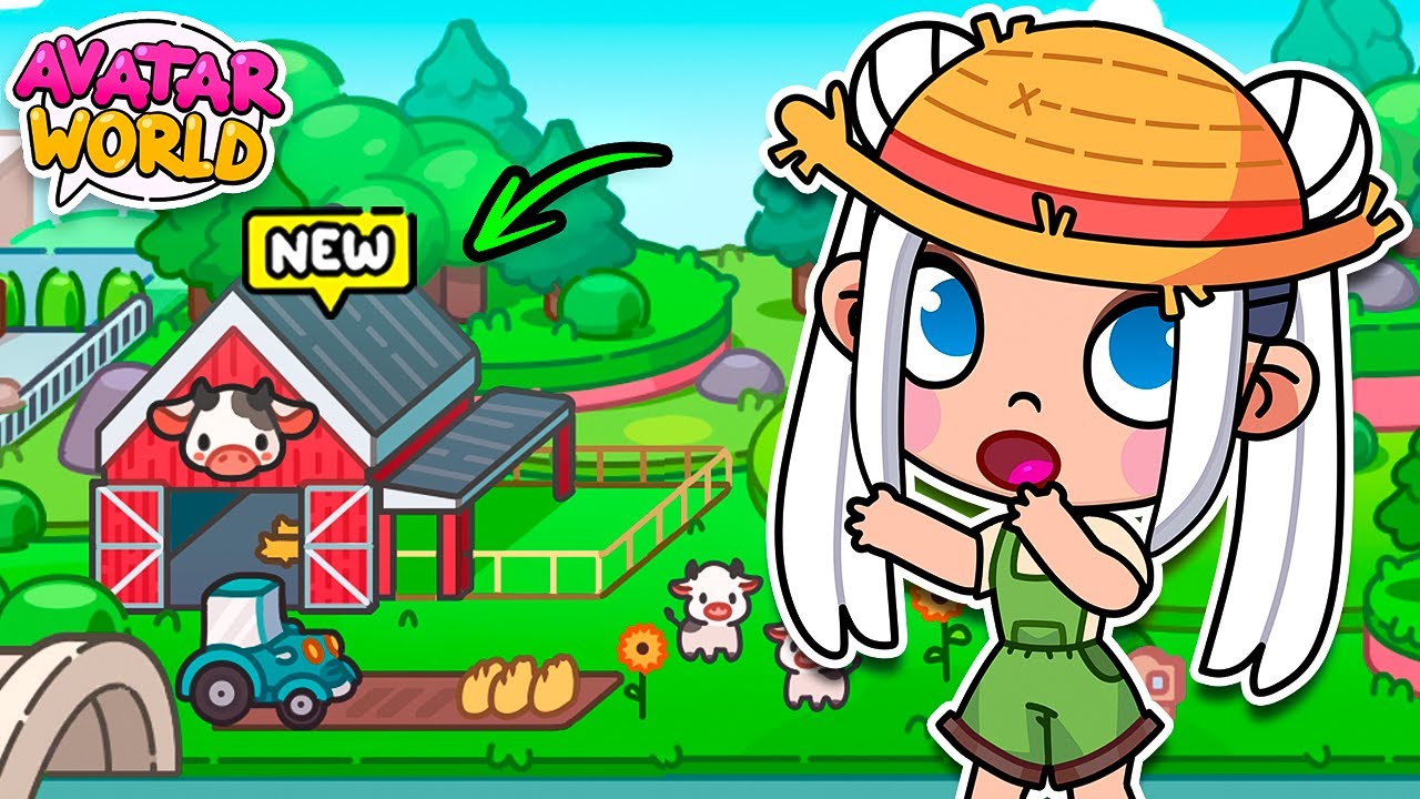 WOW! 😱 FARM! 🐮 NEW SECRETS and BUGS in AVATAR WORLD