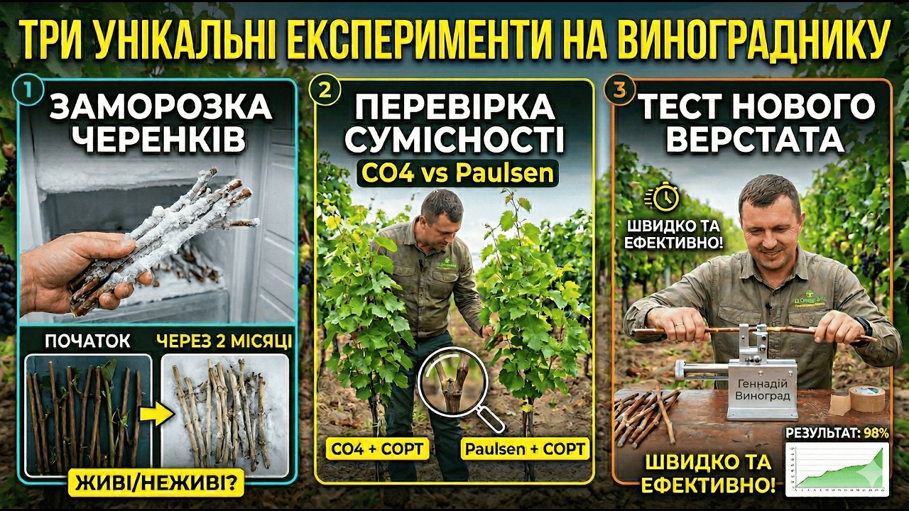 Три різні експерименти: підсумок, процес і тест-драйв.