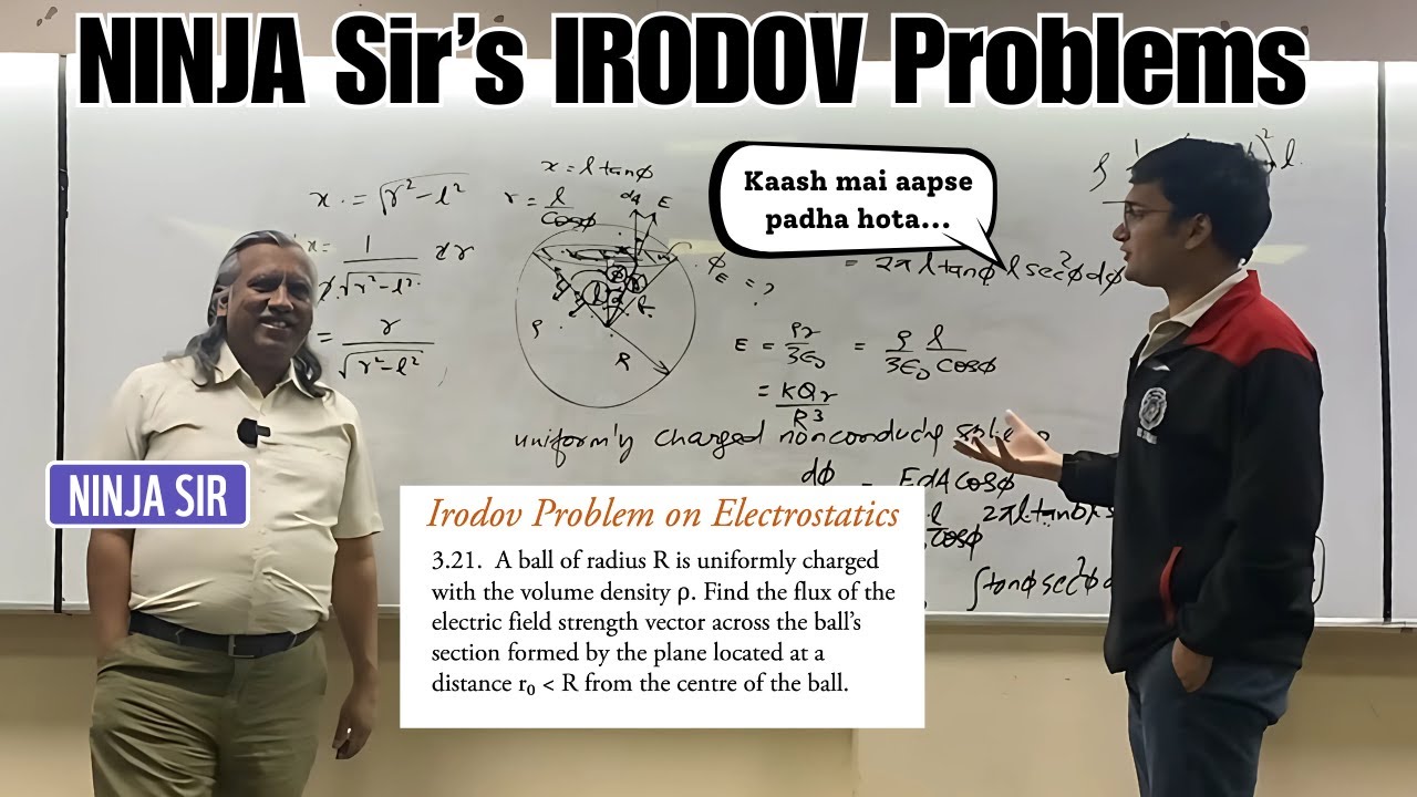 IRODOV Questions — Nishant Jindal got ROASTED
