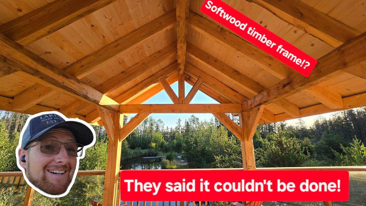 Softwood Pine Timberframe Entrance