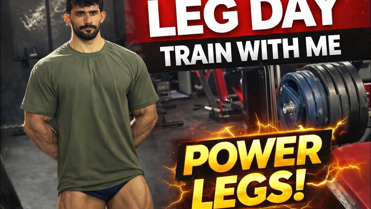Intense Leg Workout 🦵 | Train Legs Like a Pro