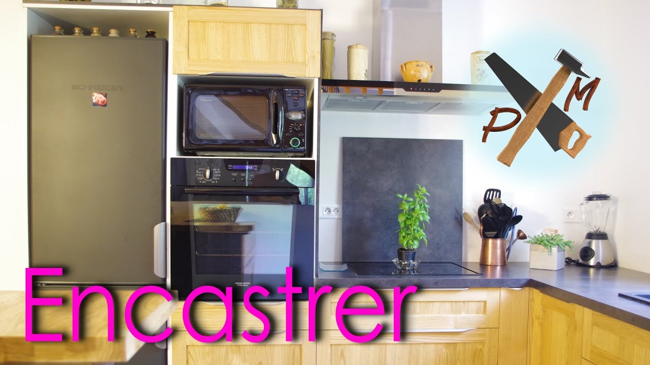 J'encastre un frigo et un four - Cuisine aménagée - épisode 4 PMbricoleur