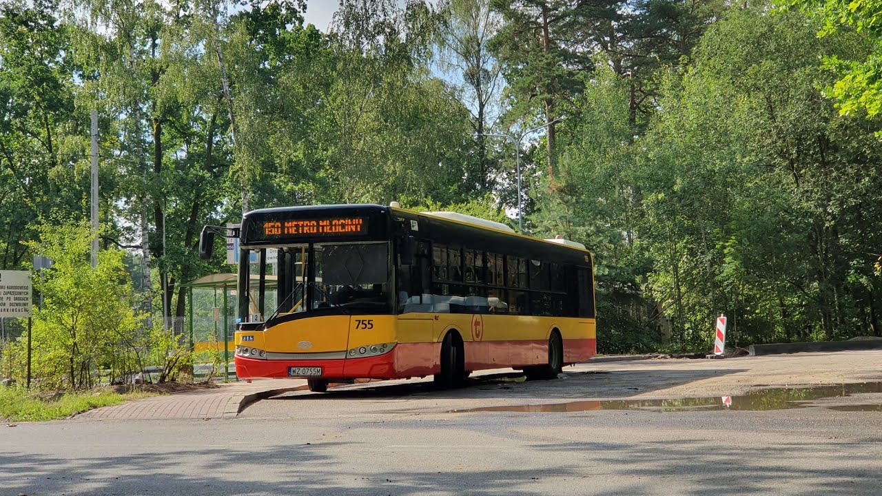 [150] KMŁ Łomianki - Przejazd SU12 III #755 na linii 150 ➡️Dziekanów Leśny