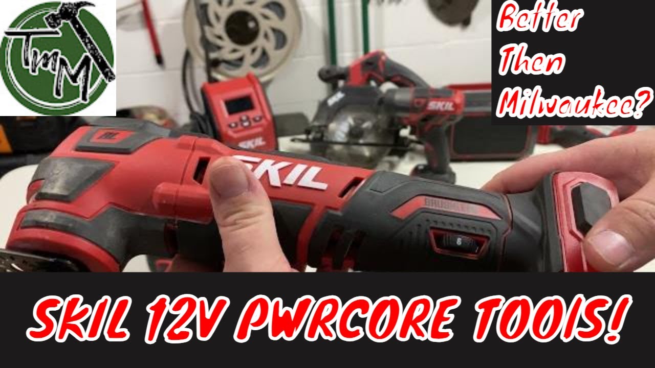 SKIL 12V PWRCORE Tools! Better than Milwaukee M12? #Skil #milwaukee #tools #diy
