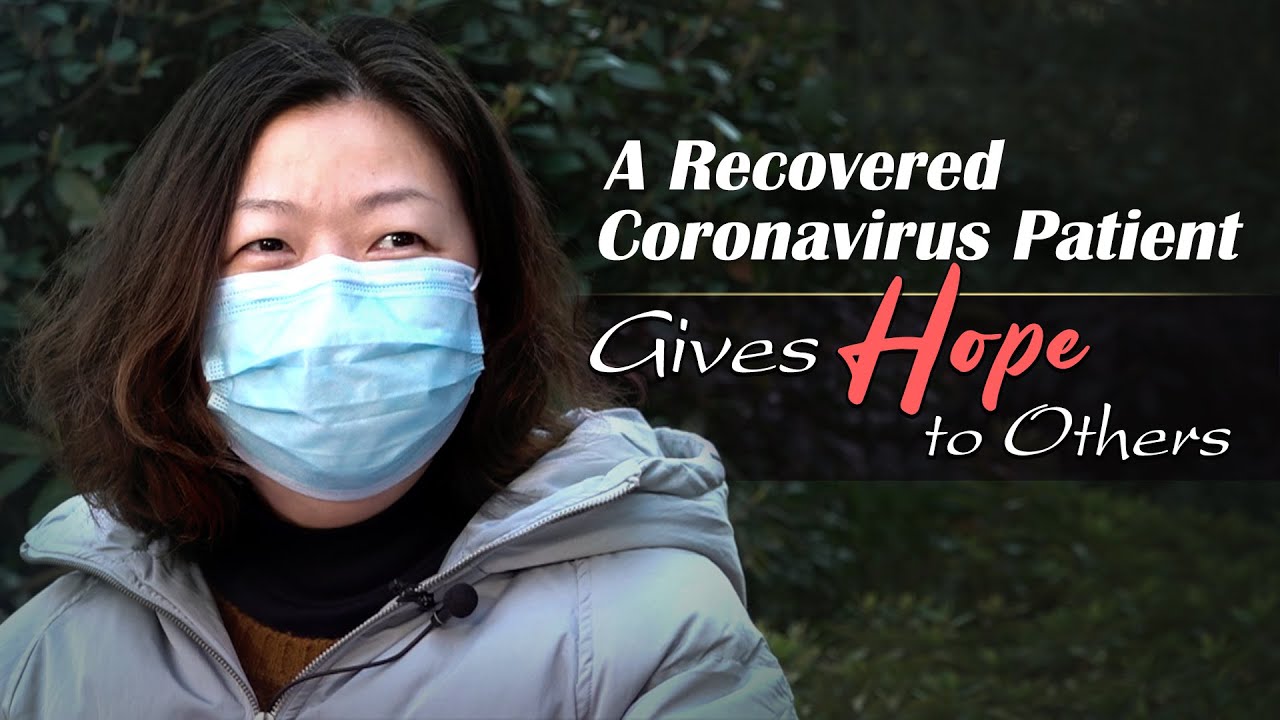 A recovered coronavirus patient gives hope to others by donating her plasma