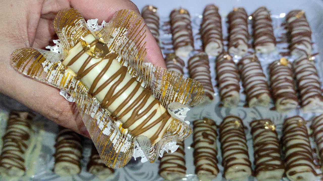 Des Cigares Aux Cacahuètes Aïd 2022🌙//سيڨار بالكاوكاو و الشكولاطة عيد 2022 🌙