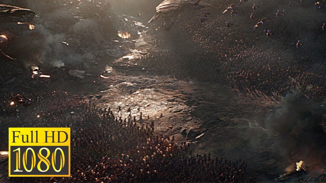 Marvel Universe vs Thanos Army: the beginning of the battle / Avengers: The Finale - part 1