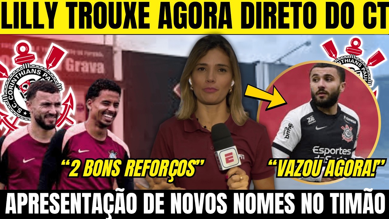 Repercussão do Corinthians esquenta após novidades no CT Joaquim Grava hoje