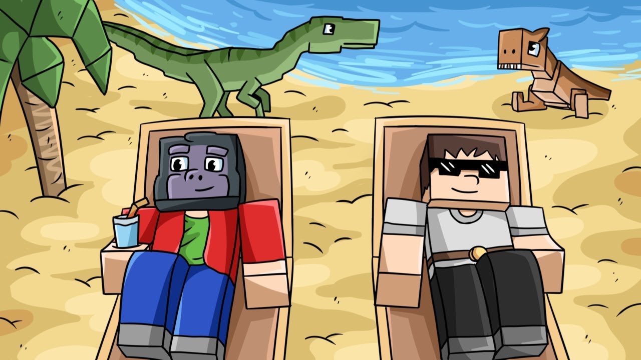TROPICKÝ SVĚT! (Minecraft Dinosauři #7)