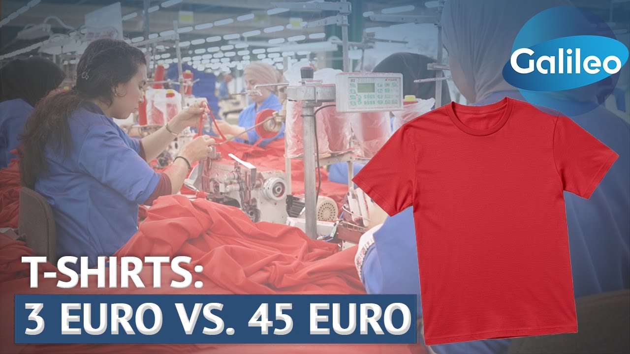 LUXUSFASER vs. MASSENWARE: Was steckt in deinem T-Shirt? | Galileo