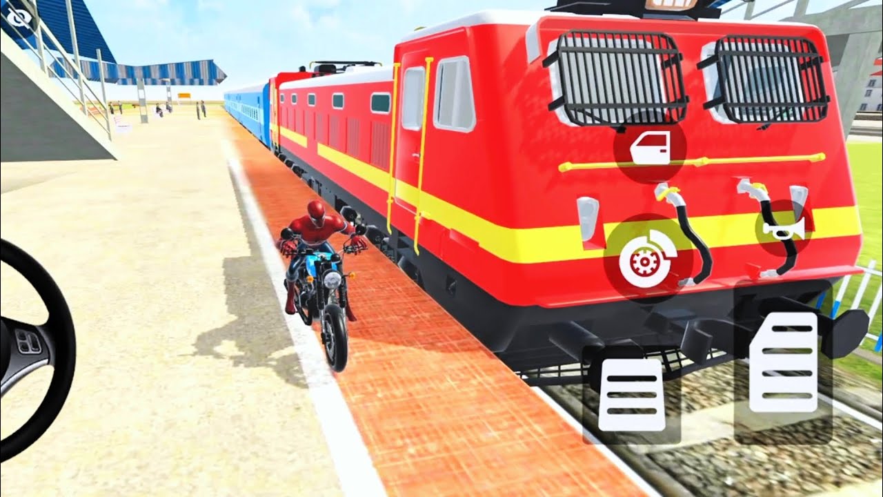 💥 Indian theft auto simulator🚨 |🥵 Spider man ne express ko hyjac karliya 😱 | #gaming 