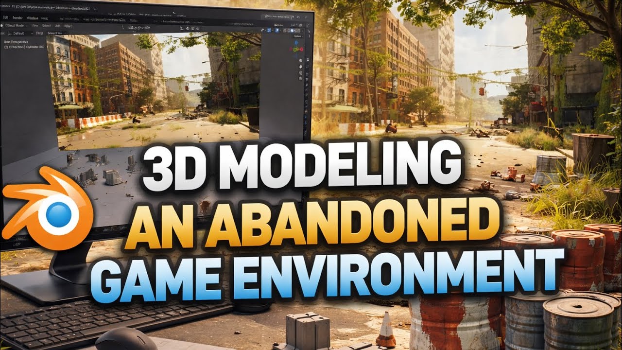 How to Model Hyper-Realistic Abandoned Environment in Blender