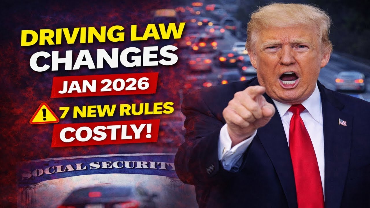 USA Driving Law Changes Jan 2026 &mdash; 7 New Rules That Could Cost You Big Money