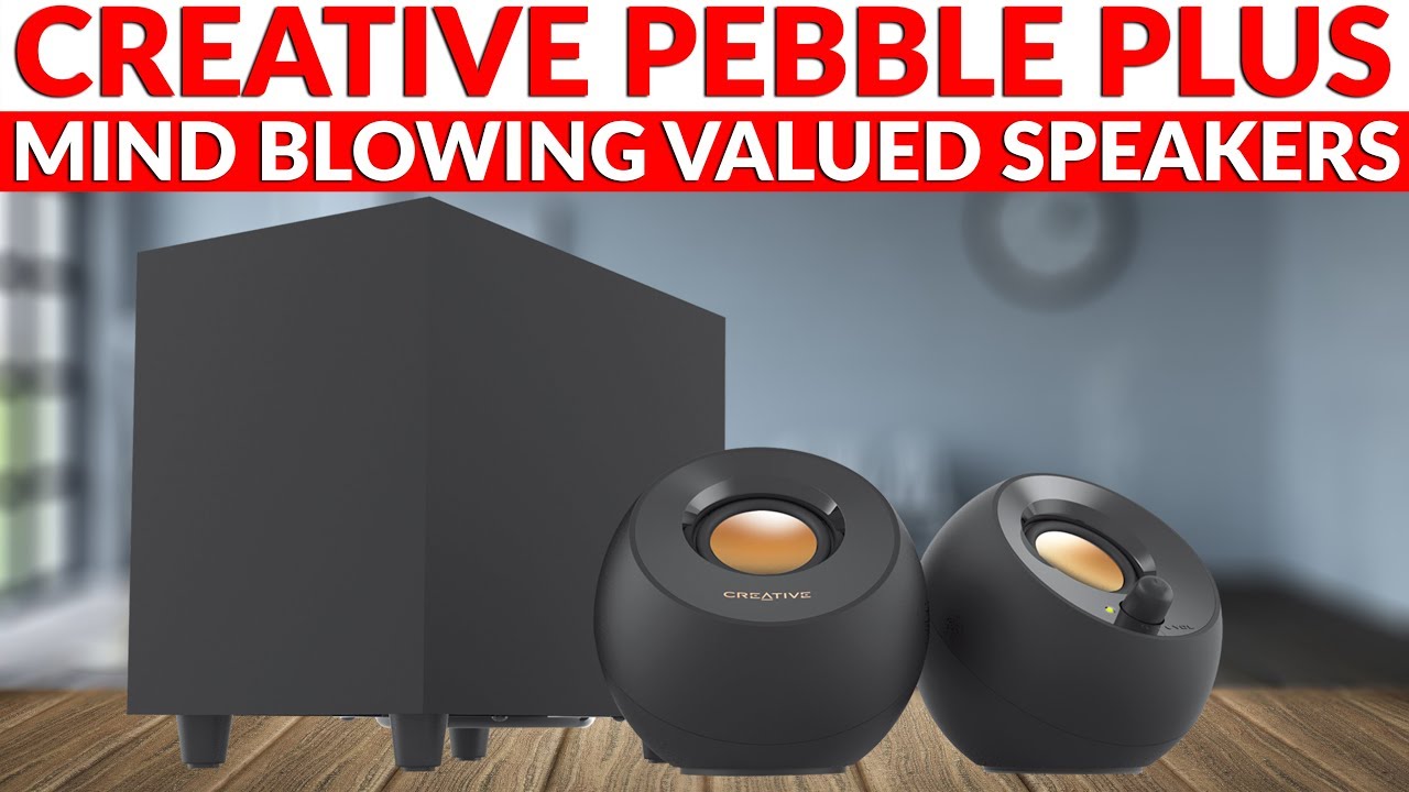 Creative Pebble Plus Computer Speaker Review - Mind Blowing Value - YouTube Tech Guy