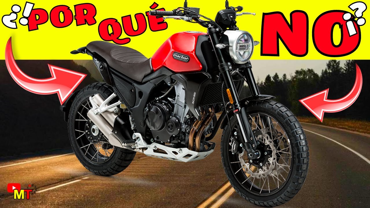 Macbor EIGHT MILE 500 Scrambler ⚠️➔ Prueba Completa / Ficha T&eacute;cnica / Precio / Opini&oacute;n en Espa&ntilde;ol