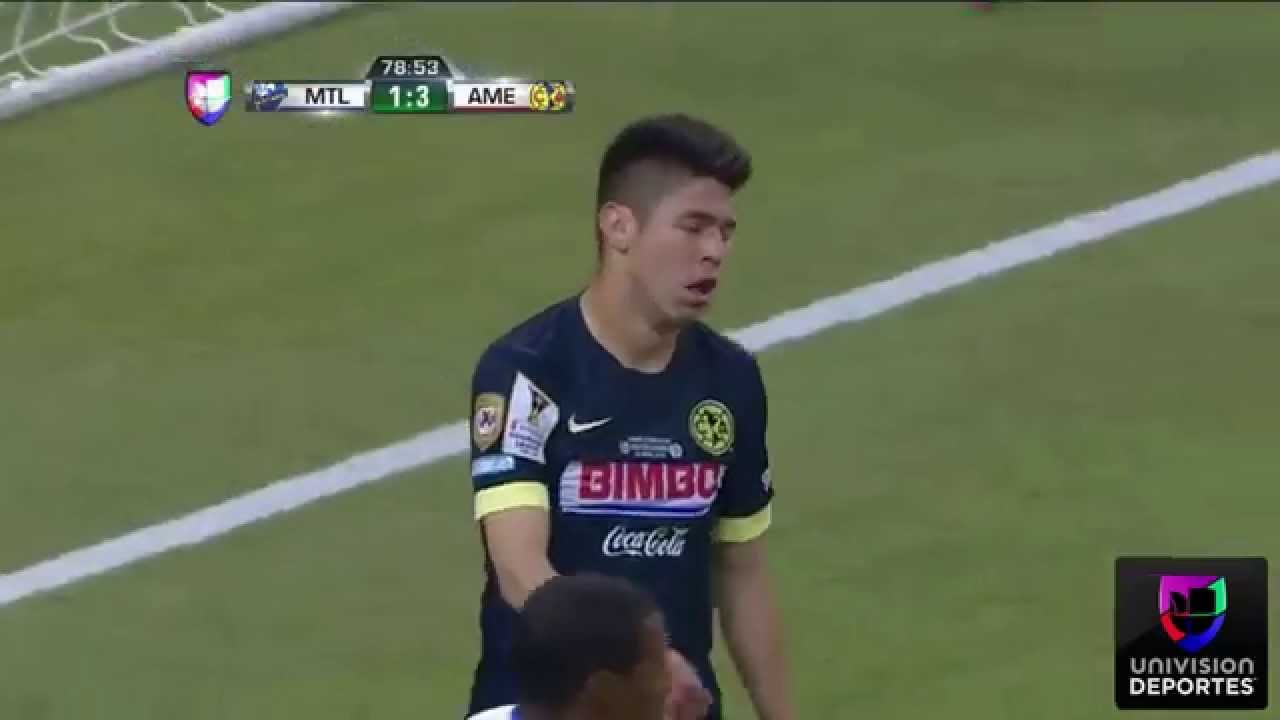 America vs Montreal Impact 4-2 Concacaf Champions Abril,29 2015 Highlights Univsion