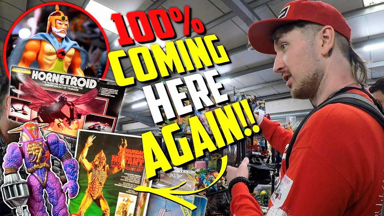 First Time Toy Hunting At Stafford Toy Fair!