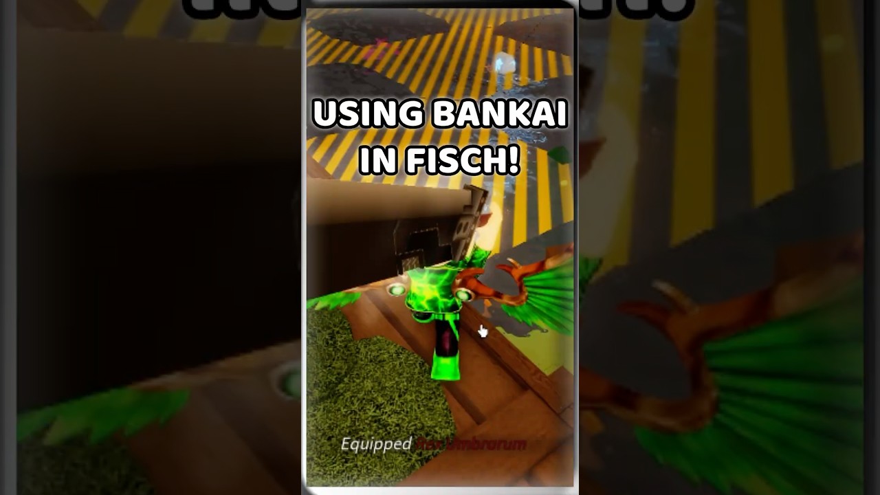 BANKAI IN FISCH?! 💀 #fisch #roblox #robloxshorts