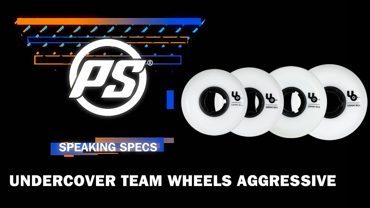 Undercover Wheels - 55mm 58mm 59mm 60mm team wheels - Speaking Specs