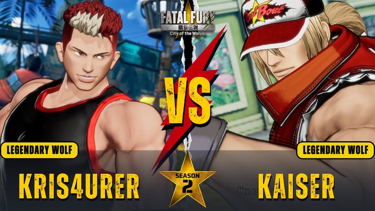 FF:CotW 🌟 KRIS4URER (Dong Hwan) vs KAISER (Terry)🌟Replay Match - FATAL FURY: City of the Wolves!