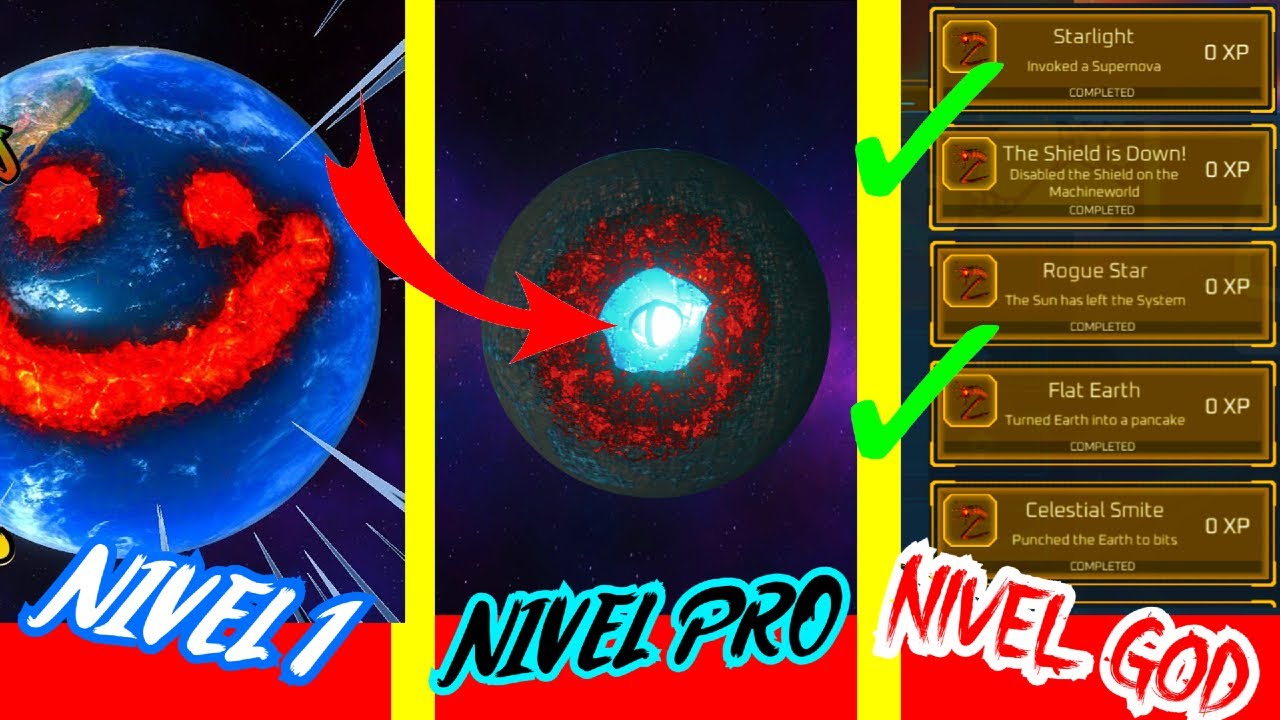 🥇Como DESBLOQUEAR los 30 Logros Ocultos (✔️99,99% IMPOSIBLE✔️) de Solar Smash