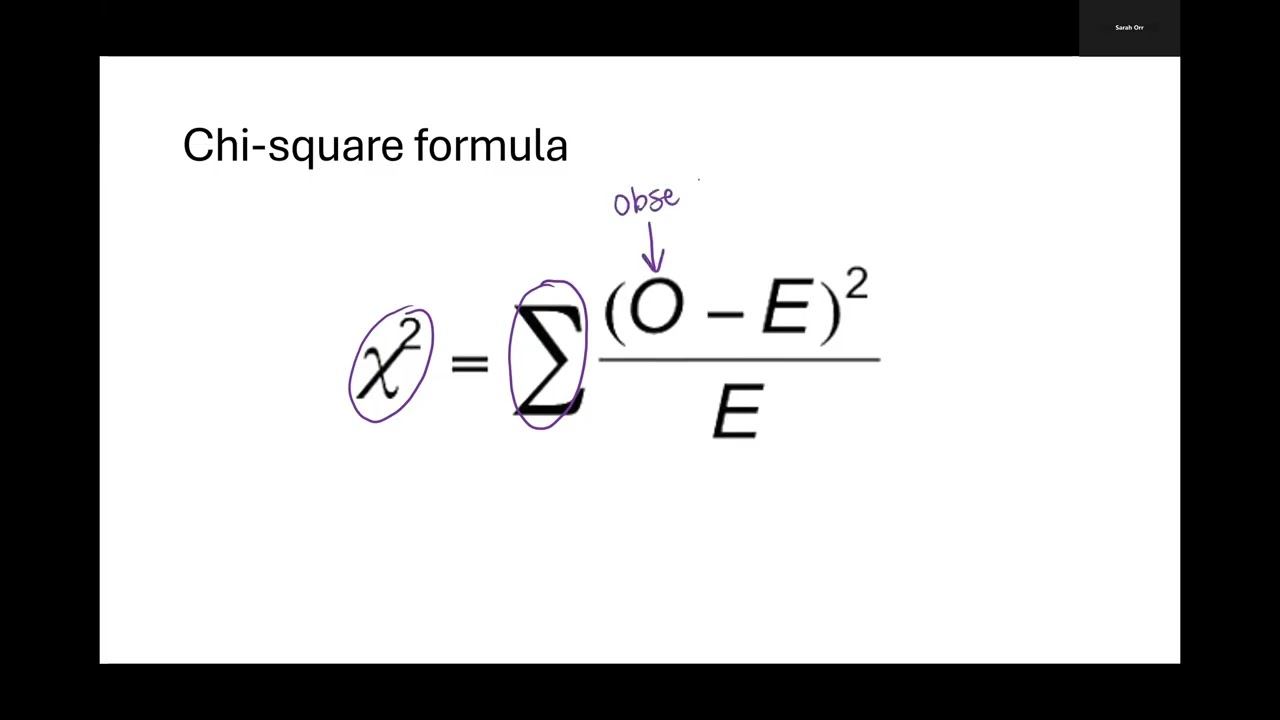 Chi-square test