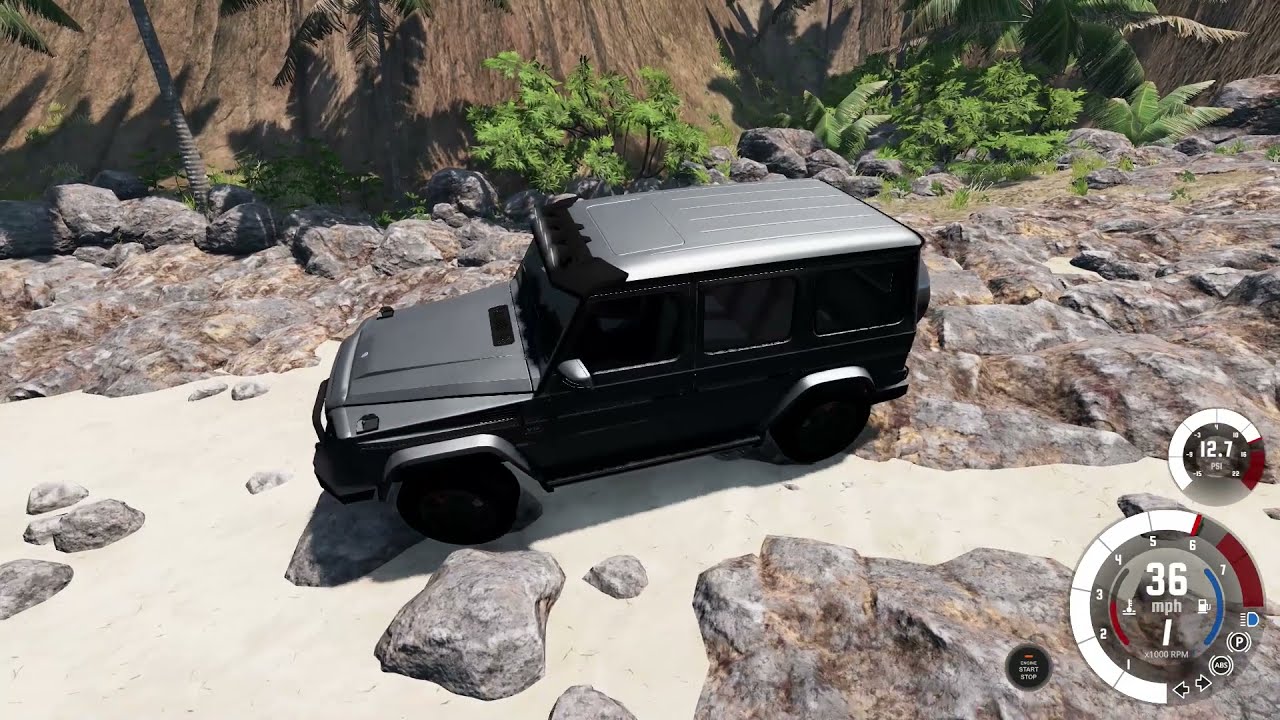 Mercedes G Wagon Offroad Drive | BeamNG.drive