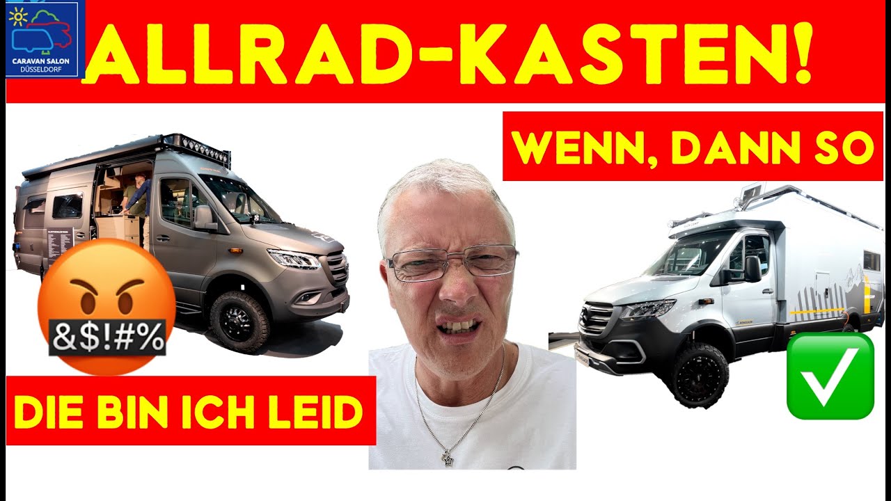 🤬 Ich kann sie nicht mehr sehen: lieber Rhöncamp Renegade als Allrad-Sprinter!