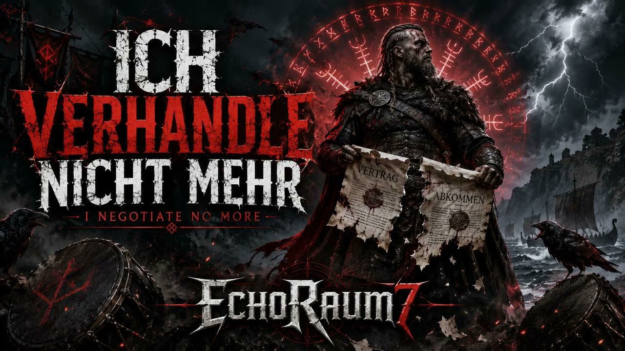 ICH VERHANDLE NICHT MEHR ⚔️ | Dark Viking Metal | EchoRaum7