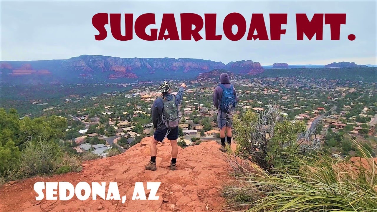 A SWEET SEDONA Hike!! SUGARLOAF LOOP TRAIL--Coconino National Forest, AZ--4K Video--Panoramic Views*