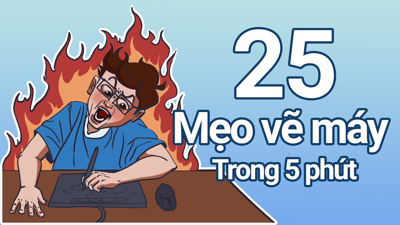 25 Mẹo vẽ máy (Digital Art Tip) giúp vẽ mượt hơn 1000%