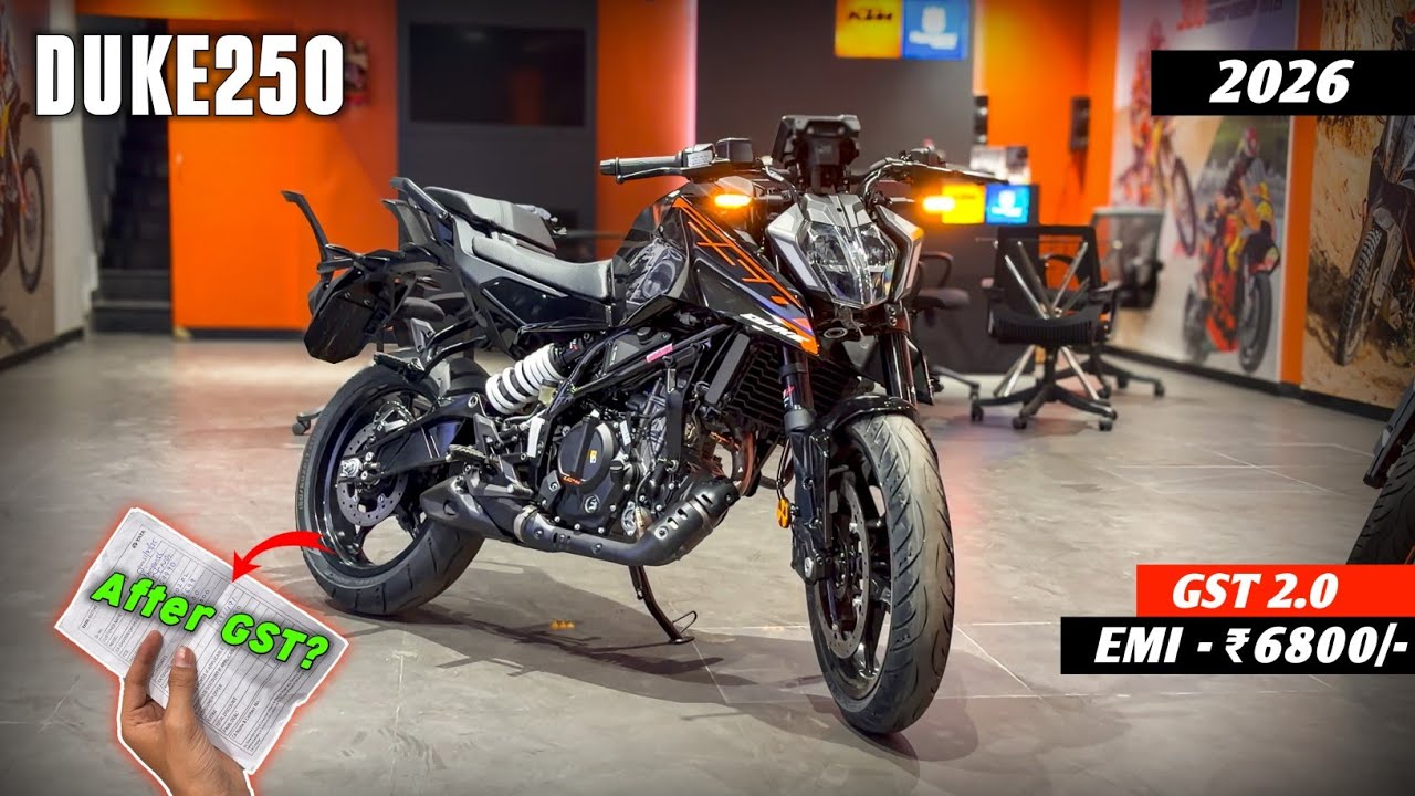 KTM Duke 250 2026 Model | GST 2.0 - On Road Price 😱