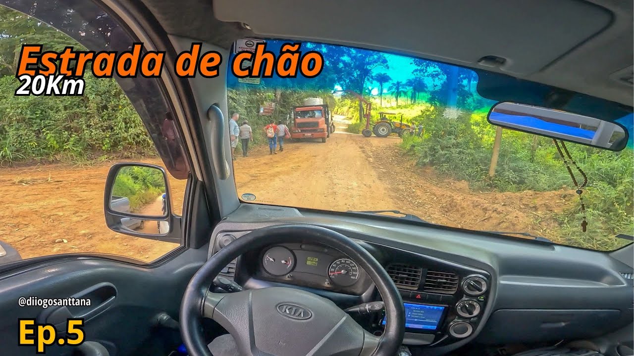 Inicio dos 20Km de chão 😮 Sp x Mg 🚚💨 Ep.5