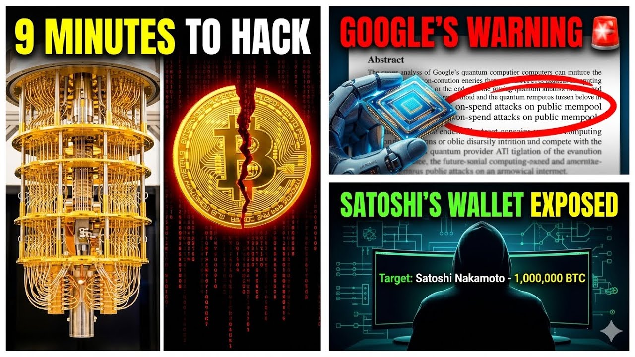 9 Minutes to Steal Bitcoin: Google's Terrifying Quantum Warning