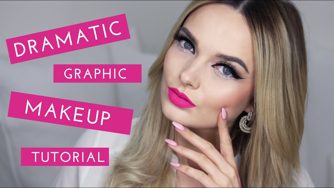 Dramatic Graphic Makeup Tutorial // MyPaleSkin
