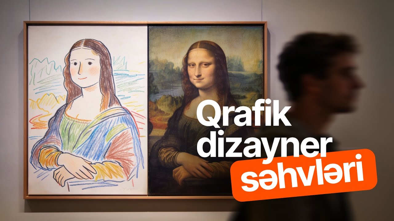 Yeni başlayan qrafik dizaynerlərin məşhur səhvləri. Qrafik dizayn dərsləri