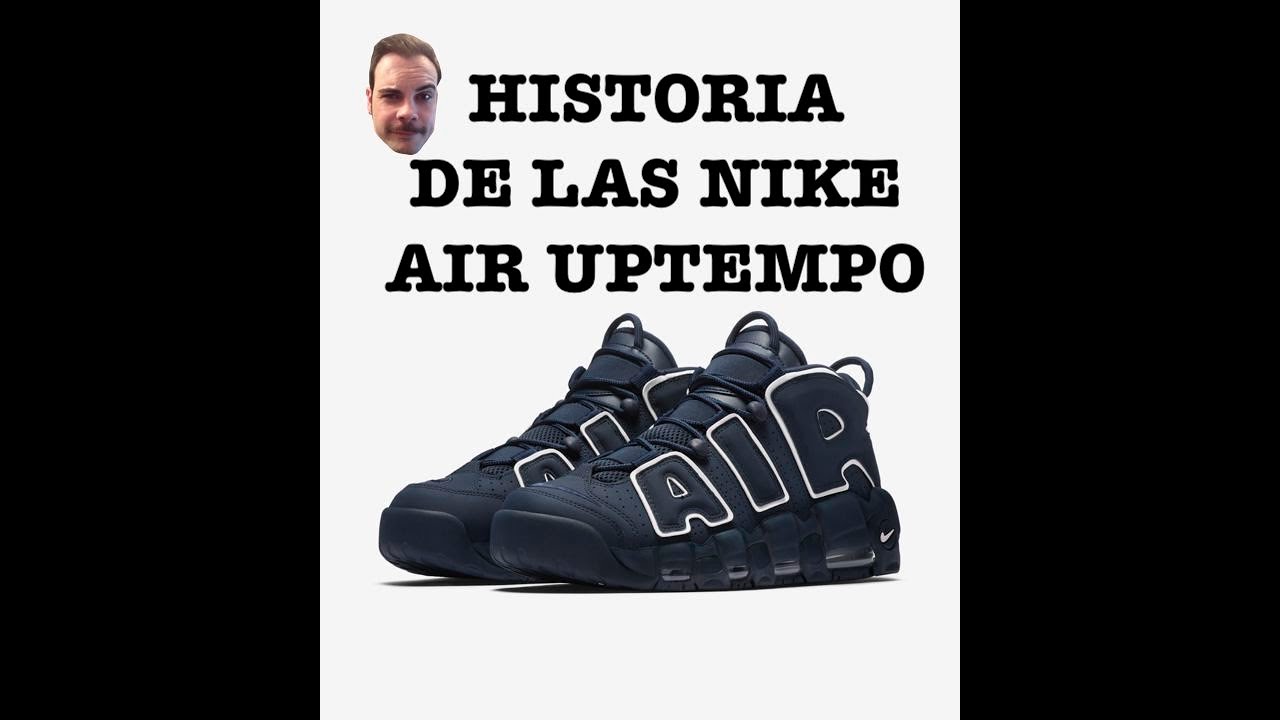 HISTORIA DE LAS NIKE AIR UPTEMPO