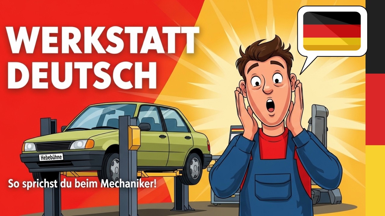 Deutsch lernen Podcast | Beim Mechaniker in Deutschland: Autoprobleme beschreiben