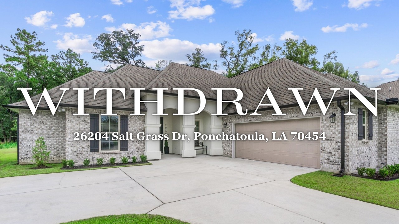 🌟 Luxury Home in Ponchatoula – Move-In Ready! 🌟