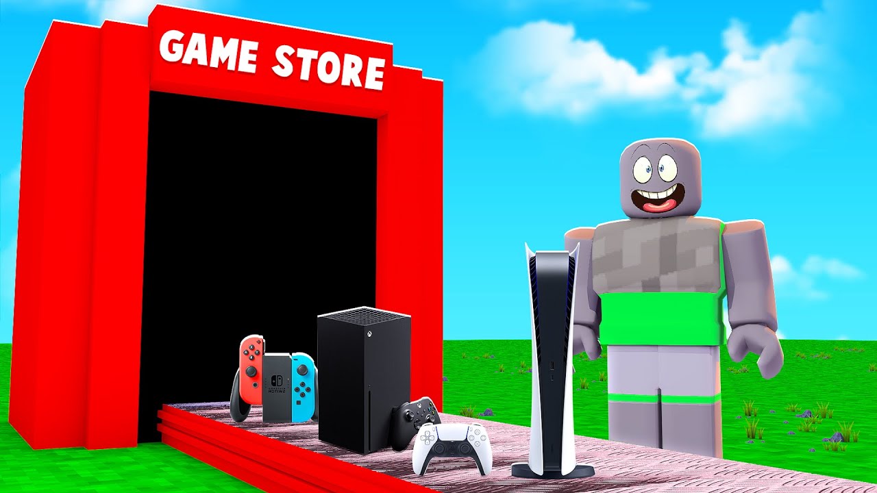 MEIN 1.000.000 € VIDEO GAME STORE in Roblox !
