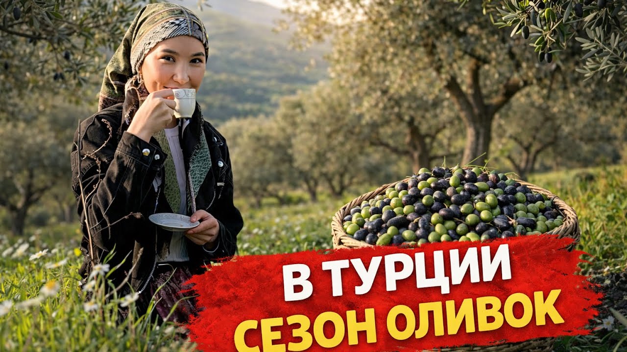 Оливкиды қалай жинаймыз? Бақшалар қалай?Қалай барып келдік? 🫒🇰🇿🇹🇷